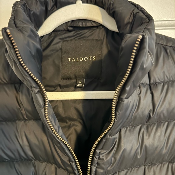 Talbots Black Quilted Vest - Picture 2 of 6